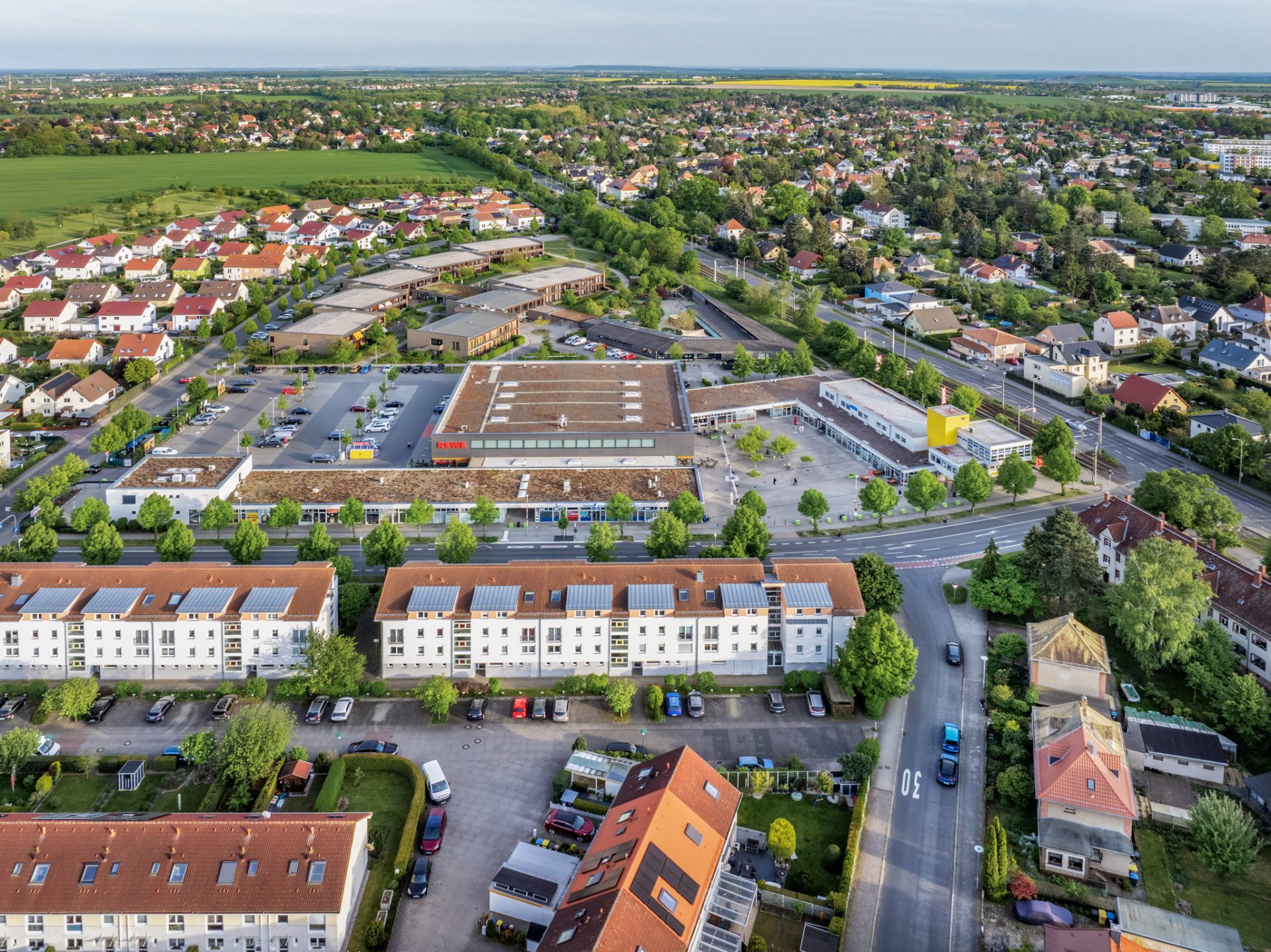 Luftaufnahme - Sonnenpark - 2024 - Unterplan Baubetreuung GmbH - Leipzig